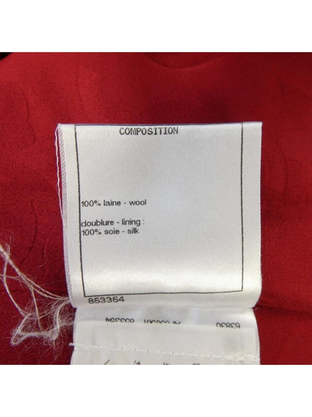 Chanel Jacket Red - Picture 3 of 7